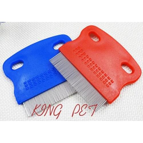 Pet Dog Comb Remove Flea Hair Brush Hair Comb Pet Flea Lice Cleaner Comb Dog Flea Clean For Dogs Cats Hair Comb Stainless Steel