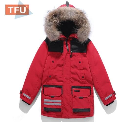 TFU Men's Parkas With Fur