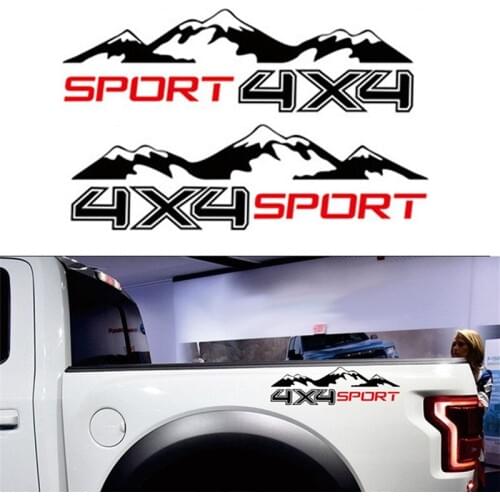 1Pc Cool 55*16.1cm Mountain Range Sticker Vinyl Decals Sticker For Car AUTO Jeep Truck Car Sticker Mountain Decal