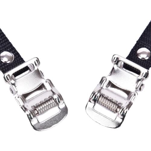 1 Pair Non Slip Strap Bike Spinning Cycling Shoe Toe Casing Tie Rope Bike Workout Security Belt Cycle Pedal