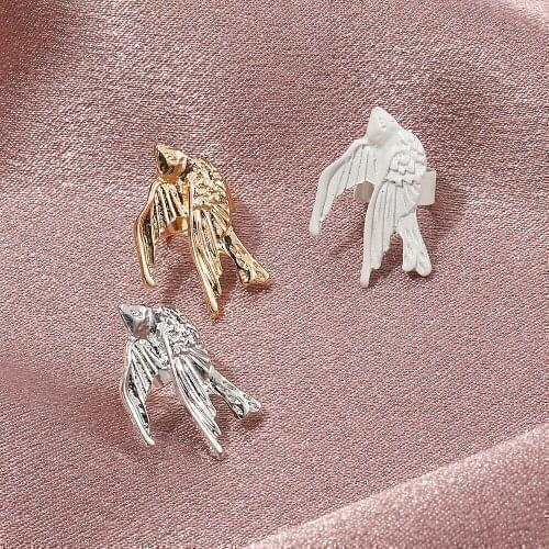 1PC Fashion Women Earrings Swallows clip earrings Charm Girls Gift jewelry Evening Party Earring
