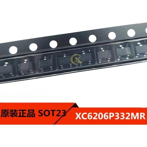 20PCS XC6206P332MR patch SOT-23 printing 662 3.3 V voltage regulator original products