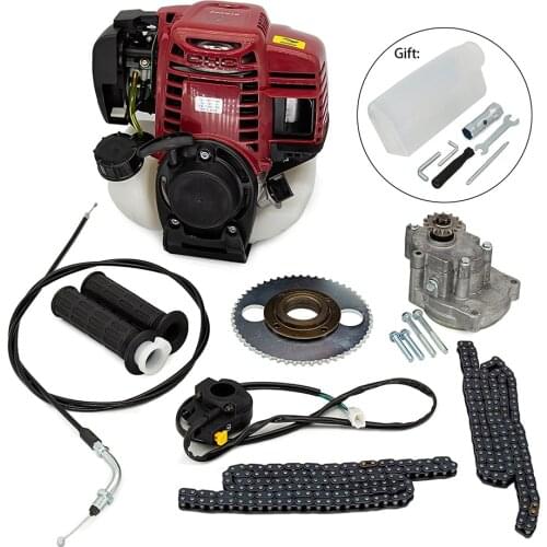 DIY 49CC engine 4-stroke mini is suitable for off-road motorcycle ATV engine pull start lawn mower