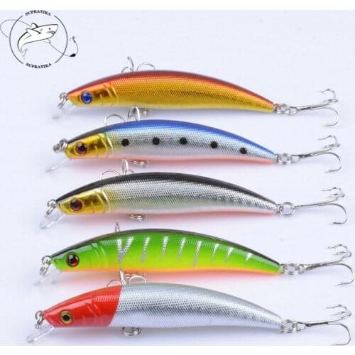 5Pcs/Lot 8.5cm/7.8g Fishing Lure Hard Bait Minnow Crankbait Wobblers Peche Bass Artificial Baits Pike Carp Lures Swimbait