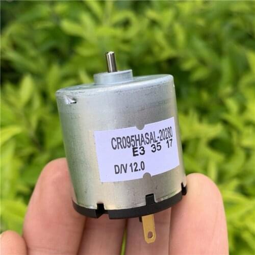 CR095HASAL-20280 DC Carbon Brush Motor DC12V Air Pump Motor, M2.5 Holes, Car Massage Seat Accessories, Shaft Diameter 2.5mm