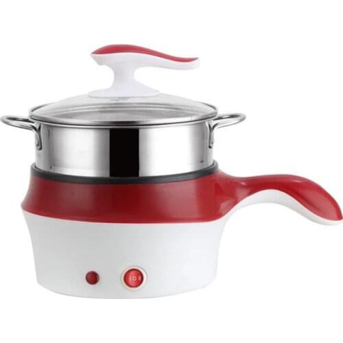 220V 1.5L Household Electric Cooking Machine Multi Cooker Non-stick Electric Frying Pan Pot Mini Multifunctional Rice Cooker