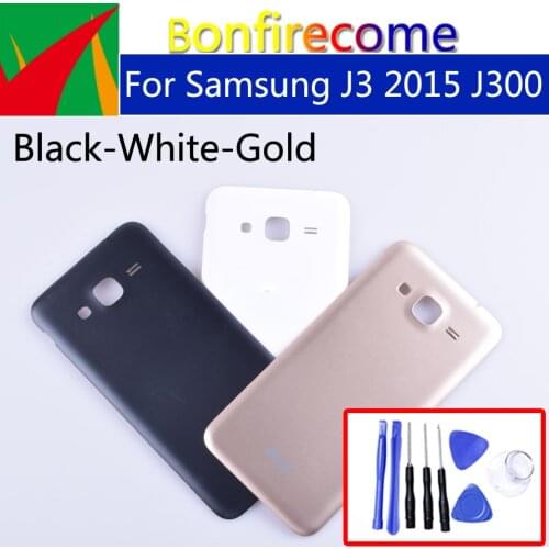 J3 For Samsung Galaxy J3 2015 J300 J300F J300H J300M Housing Battery Cover Back Cover Case Rear Door Chassis Shell