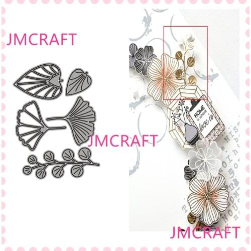 JMCRAFT 2021 Various Leaves And Fruits Metal Cutting Dies DIY Scrapbook Handmade Paper Craft Metal Steel Template Dies