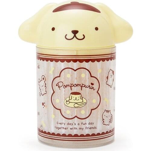 Cute cartoon doll style cotton swab box Melody desktop cotton swab storage box cute toothpick holder storage box
