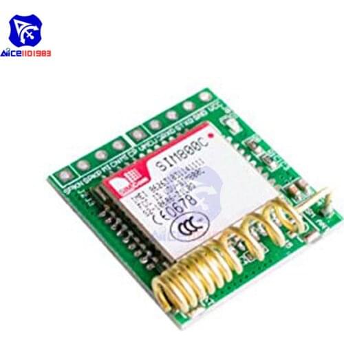 Diymore SIM800C GSM GPRS Module 5V/3.3V TTL Development Board IPEX Antenna with Bluetooth and TTS for Arduino STM32 C51