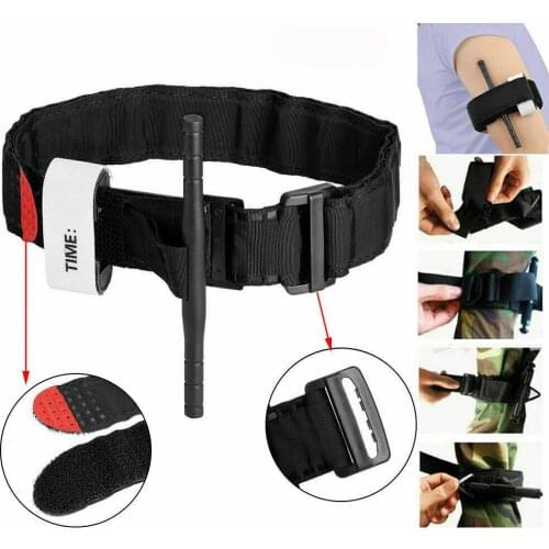 First aid bleed quick stop cat blood control Stanch tourniquet life trauma strap save medic release rescue slow emergent