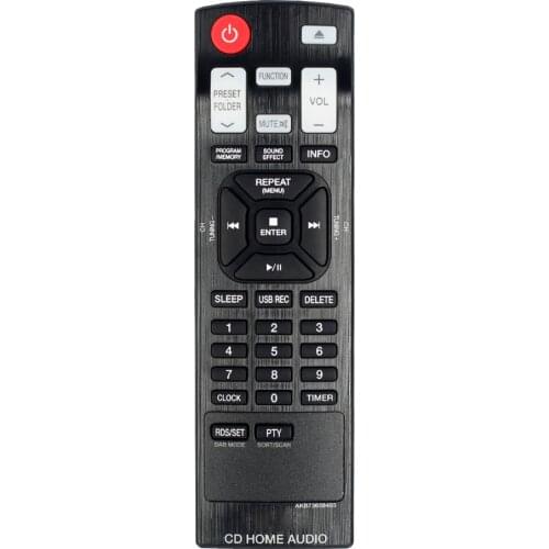 New Remote Control Suitable for Lg AKB73656403 Dab Radio Mini Hifi System Cd Home Audio Controller