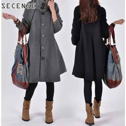 Женские пальто SECENSE China At AliExpress
