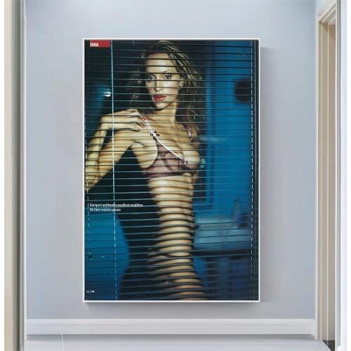 Silk Cloth Wall Poster Inna Zobova Sexy Model Star Art Home Decoration Gift