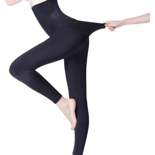 Slimming Underwear Plus Size Control Pants Long Length Shapewear S-3XL High Waist Tummy Control Shapers Shaping Pants