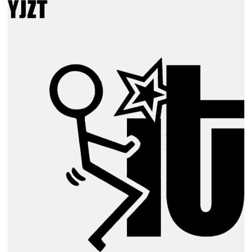 YJZT 13CM*13CM Personality Vinyl Decal Car Sticker Diesel Black/Silver C3-0843