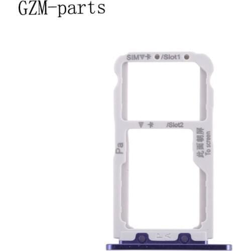 GZM-parts For Nova 3 SIM Card Tray for Huawei nova3 SD Card Sim Card Holder Slot Adapter Accessories