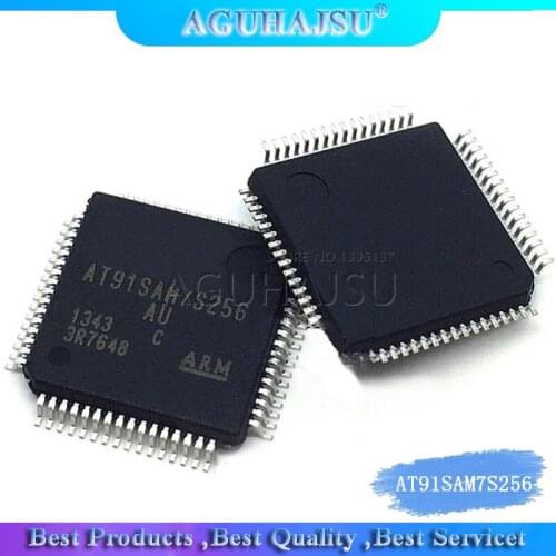 1pcs AT91SAM7S256 AT91SAM7S256-AU QFP64