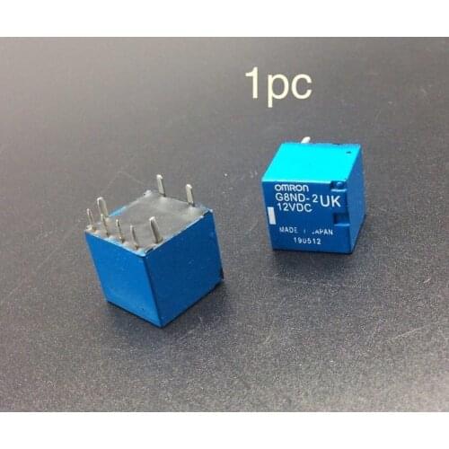 1pc Original new G8ND-2UK-12VDC car relay for BMW Handbrake Window regulator glass Lifter