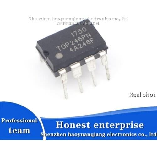10PCS New original TOP246PN in-line LCD switching power supply chip DIP-7 TOP246 BOM supporting