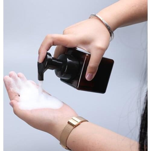 10PCS of 250ml Refillable Foaming bottles for Hand Soap Shampoo Empty Plastic Pump Bottle Bathroom storage container