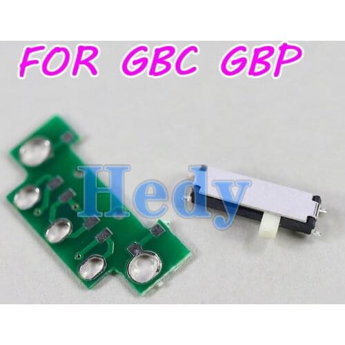20sets For GBA ON OFF New on off power switch Board for GBA game console repair Replacement Power Switch