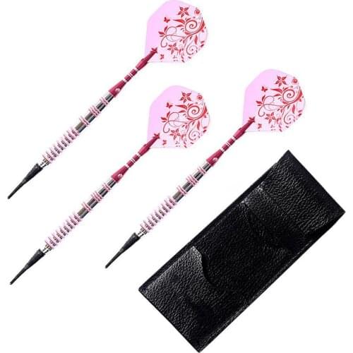 3 PCS/Set Flower 17 Grams Soft Tip Darts Iron Darts Professional Darts SET Safety Indoor Sport Game Best Gift