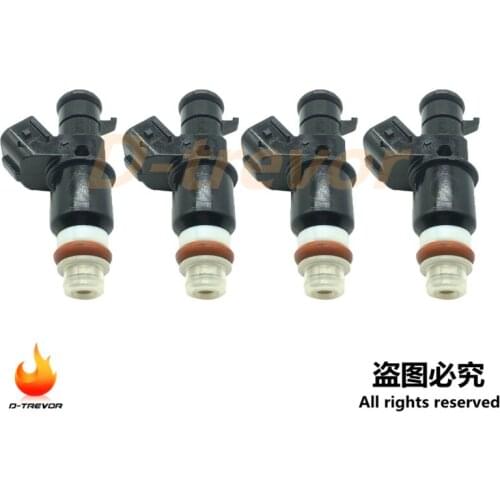 4Pcs 16450-PWA-003 Fuel Injector for Honda Civic 2003-2005 1.3L