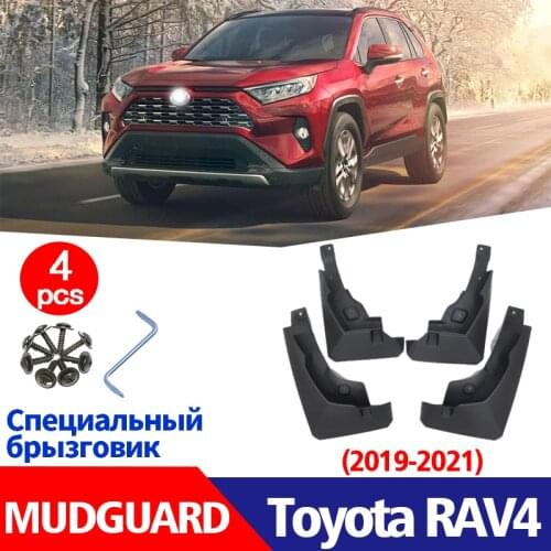Mudflaps FOR Toyota RAV4 2019-2020 Mudguards Fender Mud Flap Guard Splash Mudguard Fenders car accessories auto styline 4pcs