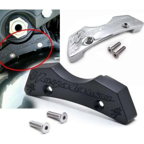 Aftermarket free shipping motorcycle parts Tank Pads Center Cover For Suzuki Hayabusa GSXR1300 97-12 Billet Aluminum 2013 2014