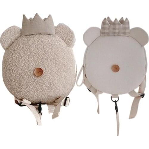 Baby Plush Backpack Bags Cartoon Kids Schoolbag Snacks Toys Storage Bag Children Room Decoration Backpack
