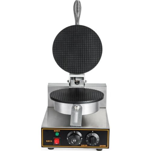 Electric Ice Cream Waffle Cone Egg Roll Maker Nonstick Commercial Egg Roll