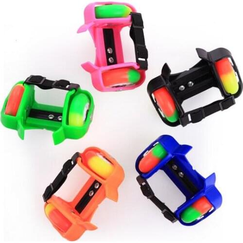 Colorful Flashing Roller Small whirlwind pulley flash wheel Skate Shoes Flashing Roller shoes Skating Shoes