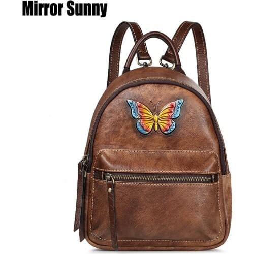 Женские рюкзаки с ручками MIRROR SUNNY China At AliExpress