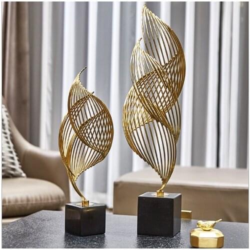 Soft decoration for light luxury household in wine cabinet creative home table decoration metal Crafts Gifts