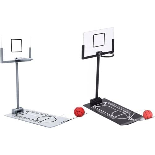 Mini Desktop Folding Basketball Machine Creative Decompression Toy Sports Desktop Basketball Machine Educational Learning Study