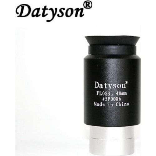 Datyson 5P0086 1.25" 40mm Plossl Telescope Eyepiece with Filter Thread Astronomic Telescopic Professional Adapter