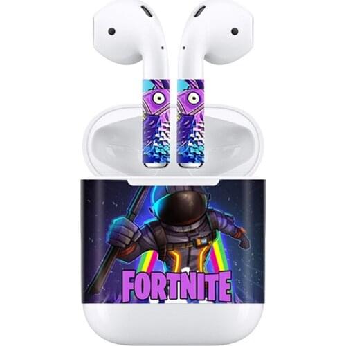Original Applicable to AirPods Skin Sticker Fortnite Game Peripheral Anime Figure Decoration Headphone Sticker Protector Gifts