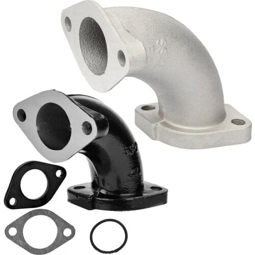 56-2 Motorcycle Carburetor Manifold Intake Inlet Pipe + Gasket For 110cc-160cc Engine Lifan YX Quad Dirt Pit Bike ATV Buggy Quad