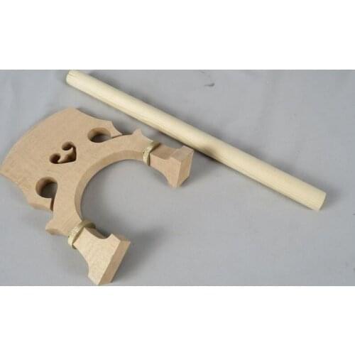 High quality 4/4 adjustable double bass bridge +bass soundposts