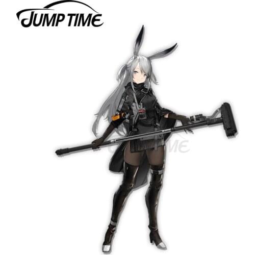 JumpTime 13 x9.8cm Arknights Savage Anime Waifu Car Stickers Graffiti Fine Decal Trunk Surfboard Scratch-Proof Laptop Decoration