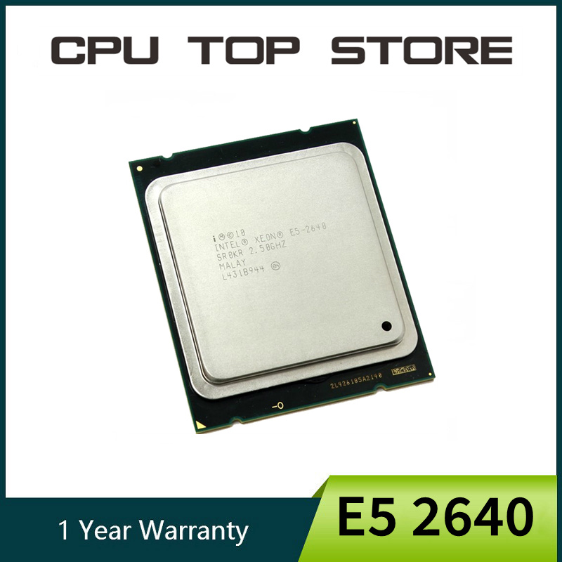 Intel Xeon E5 2640 15M Cache 2.50 GHz 7.20 GT/s Processore CPU