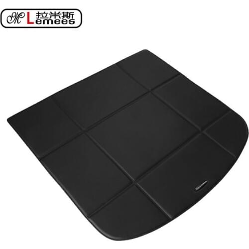 Large 7 Car Trunk Mat for Luxgen 5 Sedan Car Mat