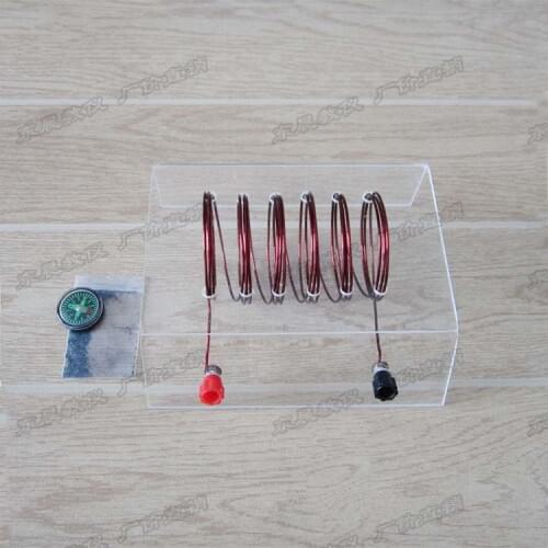 Electro - solenoid electromagnetism magnetic field demonstration physic educational equipment