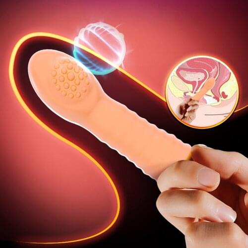 EXVOID Finger Sleeve Vibrators G Spot Massager Silicone Finger Cover Sex Toys for Women Female Masturbator Clitoris Stimulate