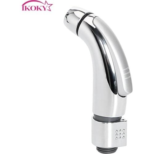IKOKY Men Women Enema Vaginal Rinse Anal Shower Rectal Sprayer Sex Toys for Men Women Anal Cleaner Butt Plug Faucet