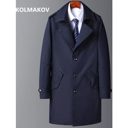 Men's Long Trench Coats KOLMAKOV China