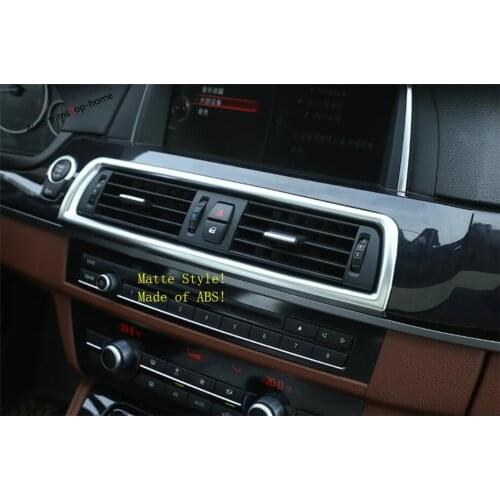 Yimaautotrims Middle Air Condition AC Outlet Vent Cover Trim Fit For BMW 5 Series 520i 525i 530i F10 F18 2011 - 2016 Interior