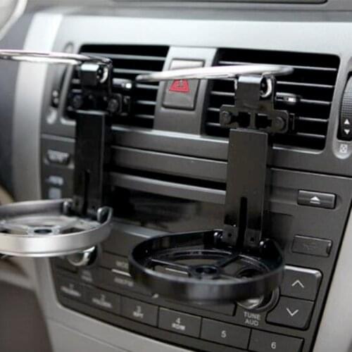 New Folding Adjustable Car Accessorie Beverage Bottle Can Drink Cup Holder Stand with Cooling Fan