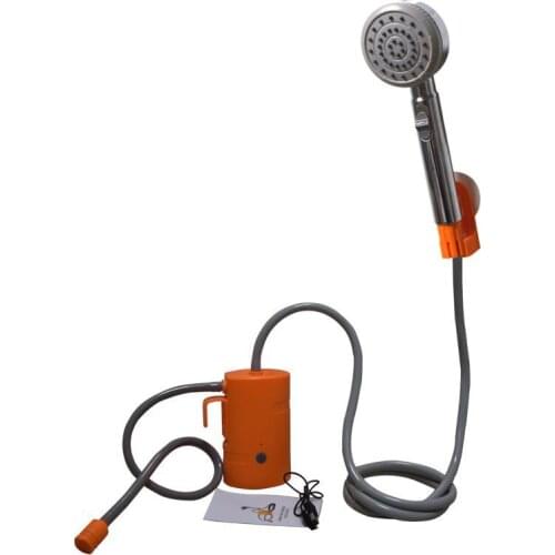 Portable Outdoor Shower Set Camping Shower USB Rechargeable Shower Pump for Family Camp Hiking Backpacking Travel Beach